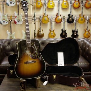 Gibson Montana Hummingbird Vintage Sunburst Electric-Acoustic Guitar - Image 7