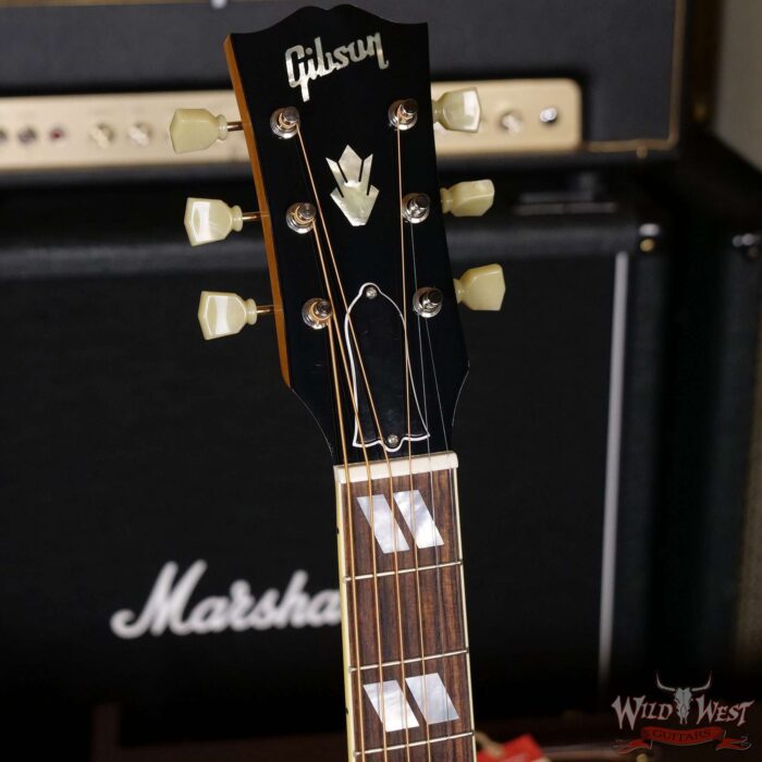 Gibson J-185 Original Electric-Acoustic Guitar Antique Natural - Image 6