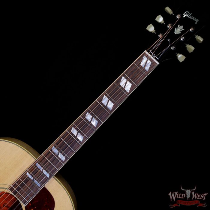 Gibson J-185 Original Electric-Acoustic Guitar Antique Natural - Image 4