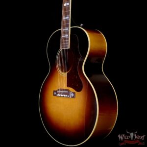 Gibson J-185 Original Electric-Acoustic Guitar Vintage Sunburst - Image 2