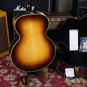 Gibson J-185 Original Electric-Acoustic Guitar Vintage Sunburst - Image 10