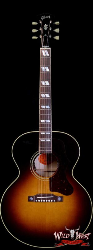 Gibson J-185 Original Electric-Acoustic Guitar Vintage Sunburst