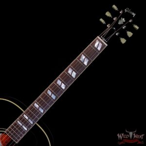 Gibson J-185 Original Electric-Acoustic Guitar Vintage Sunburst - Image 4