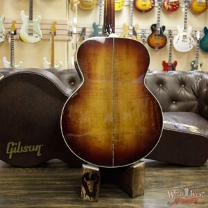 Gibson Custom Shop SJ-200 Flame Maple Side Back & Neck Rosewood Board Wildfire Burst - Image 15