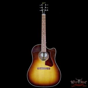 Gibson Montana J-45 AG Cutaway Walnut Fingerboard Maple Neck Walnut Burst Electric-Acoustic - Image 4