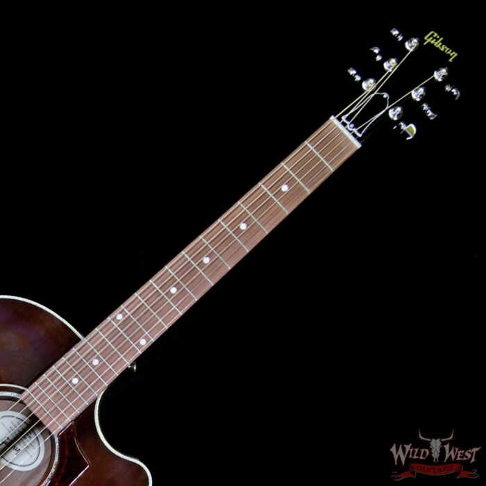 Gibson Montana J-45 AG Cutaway Walnut Fingerboard Maple Neck Walnut Burst Electric-Acoustic - Image 8