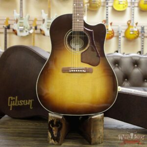 Gibson Montana J-45 AG Cutaway Walnut Fingerboard Maple Neck Walnut Burst Electric-Acoustic - Image 12