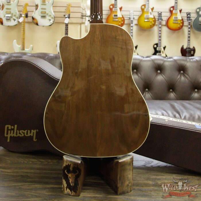 Gibson Montana J-45 AG Cutaway Walnut Fingerboard Maple Neck Walnut Burst Electric-Acoustic - Image 14