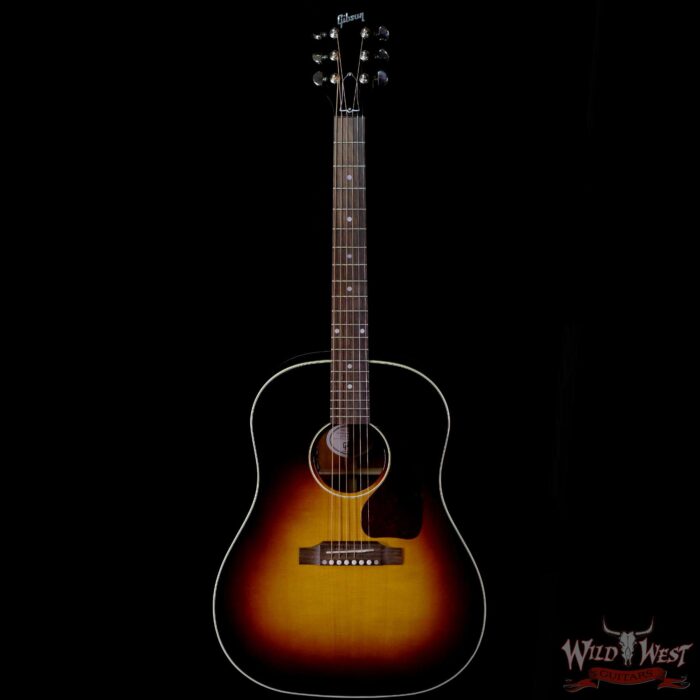 Gibson Montana J-45 Standard Rosewood Fingerboard Traditional Hand-scalloped X-bracing Vintage Sunburst - Image 3