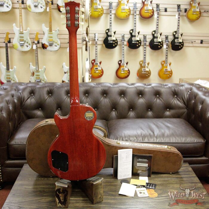 2016 Gibson Custom Shop Les Paul 1959 Reissue R9 Aged AAA Flame Maple Top Washed Cherry - Image 16