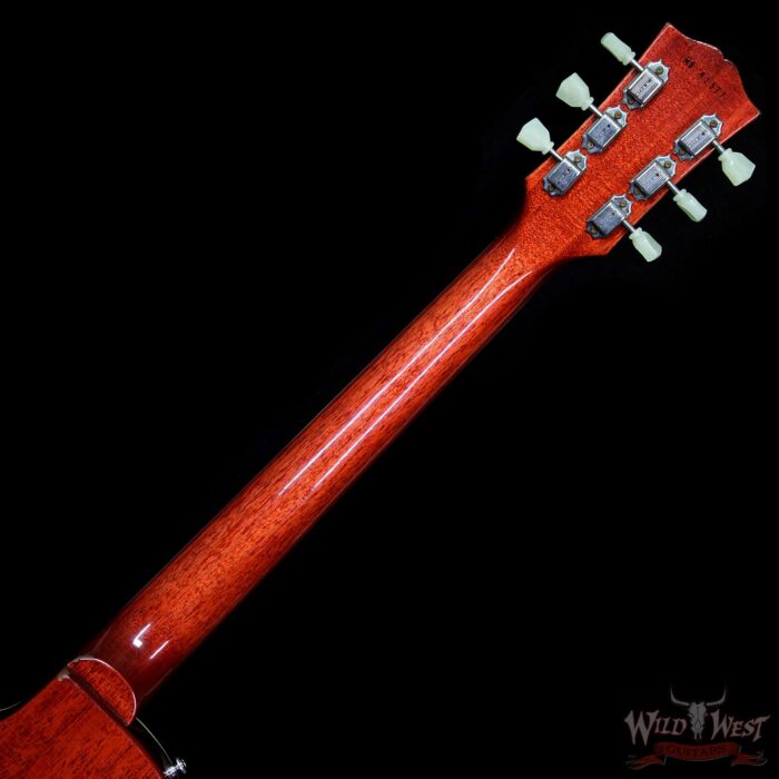 2016 Gibson Custom Shop Les Paul 1959 Reissue R9 Aged AAA Flame Maple Top Washed Cherry - Image 11