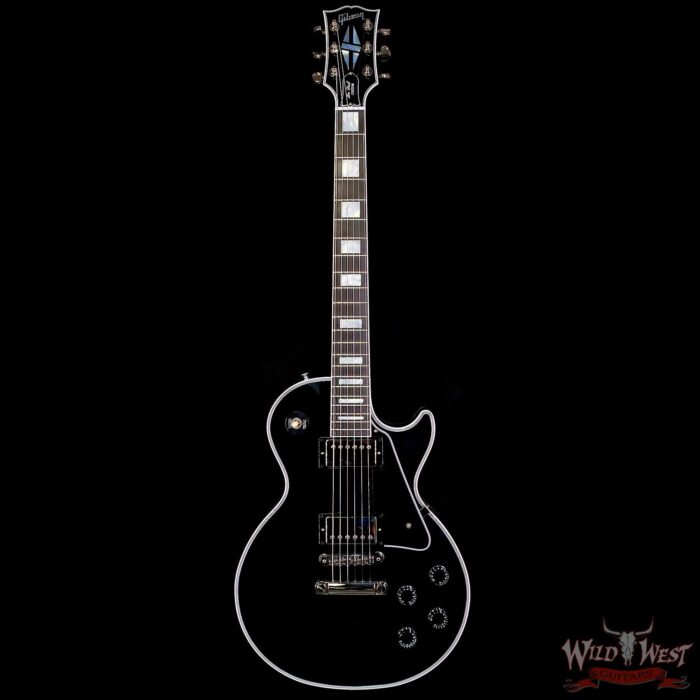 Gibson Custom Shop Les Paul Custom Gloss Ebony Nickel Hardware 9.95 LBS - Image 3