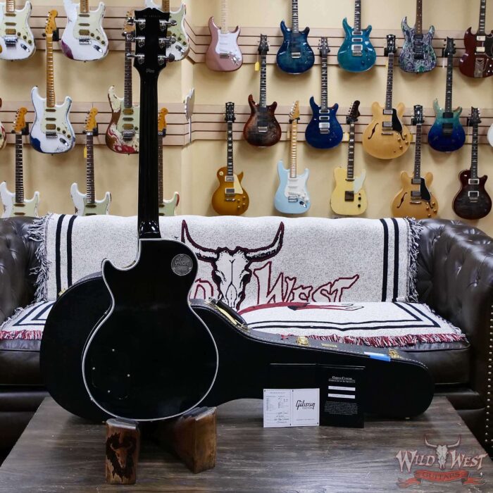 Gibson Custom Shop Les Paul Custom Gloss Ebony Nickel Hardware 9.95 LBS - Image 9