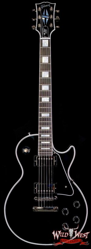 Gibson Custom Shop Les Paul Custom Gloss Ebony Nickel Hardware 9.95 LBS