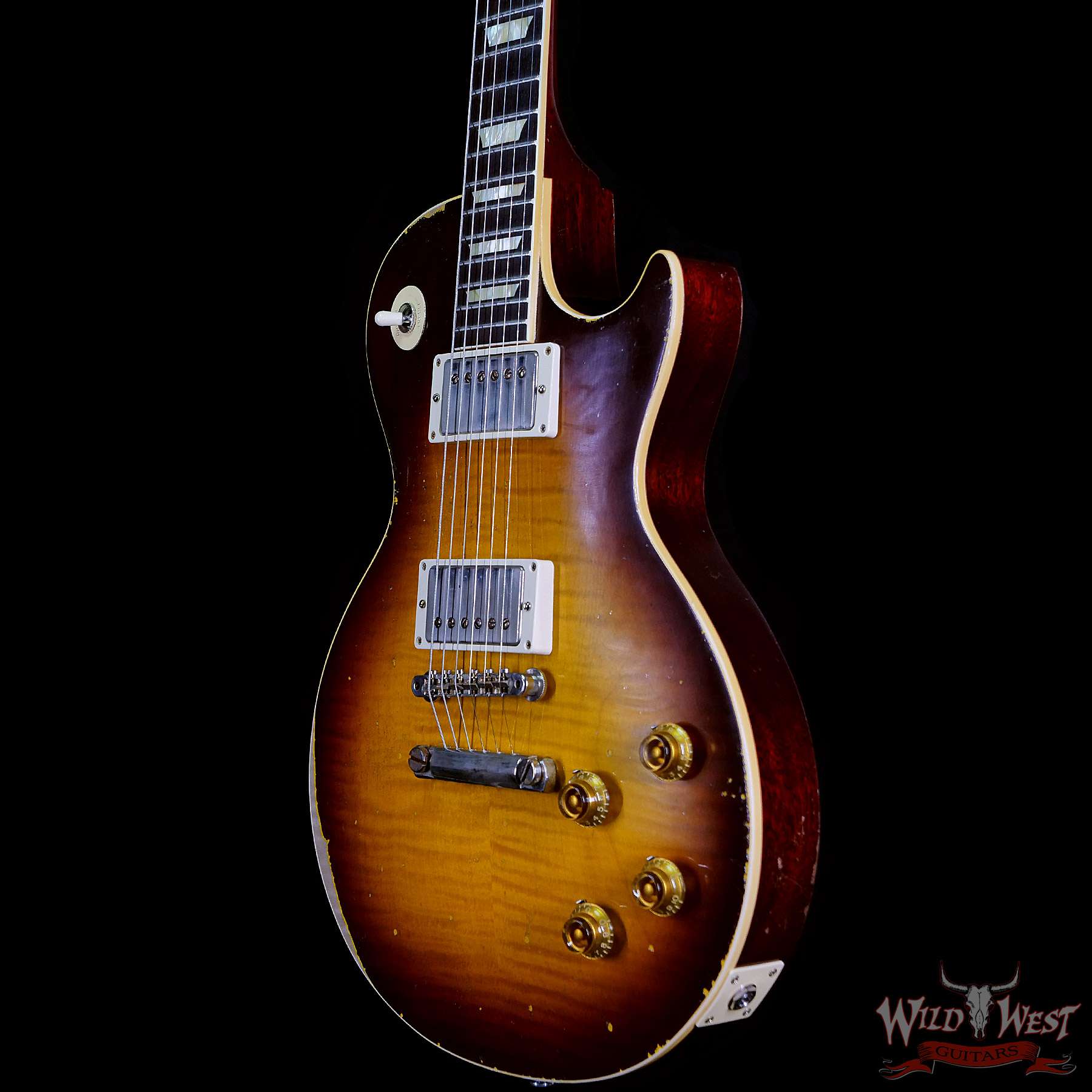 gibson-m2m-994591-br__wwg.jpg Gibson Custom Shop M2M Hand Selected 60th Anniversary 1959 Les Paul Murphy Lab Ultra Heavy Aged Southern Fade 7.65 LBS - Image 2