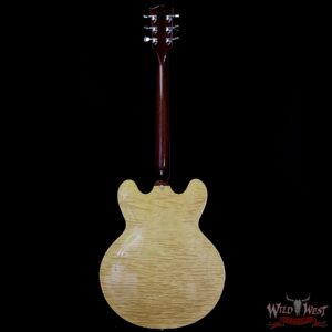 Gibson Memphis ES-335 Figured 2018 Dark Rosewood Fretboard Dark Vintage Natural - Image 6