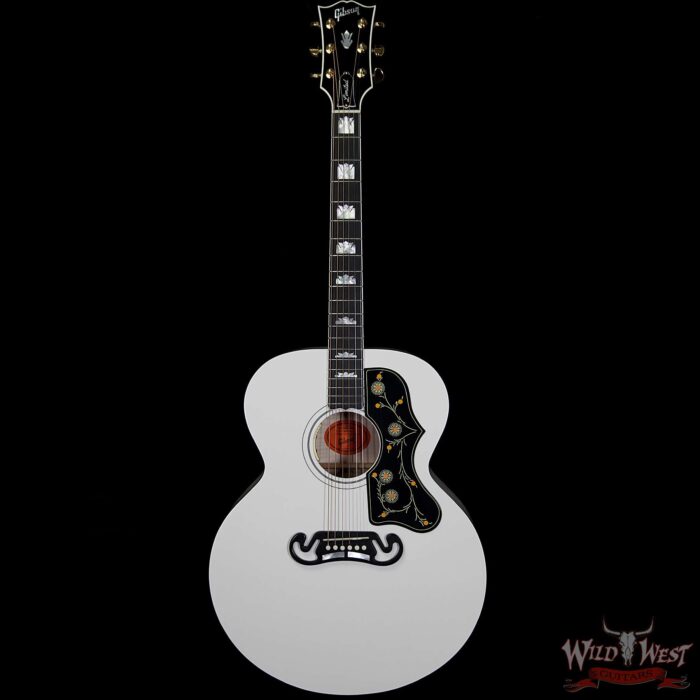 Gibson Montana 2018 White SJ-200 Alpine White - Image 4