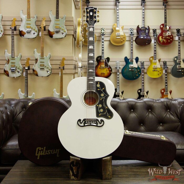 Gibson Montana 2018 White SJ-200 Alpine White - Image 11