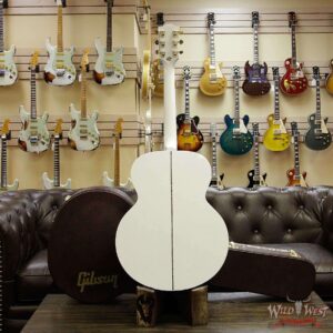 Gibson Montana 2018 White SJ-200 Alpine White - Image 13