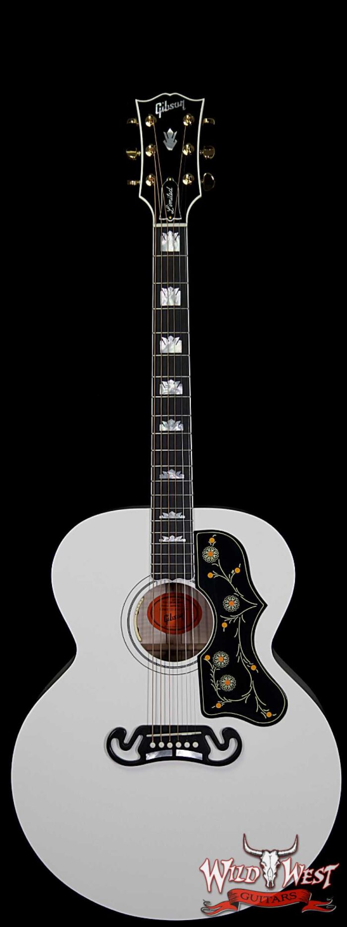 Gibson Montana 2018 White SJ-200 Alpine White - Image 1