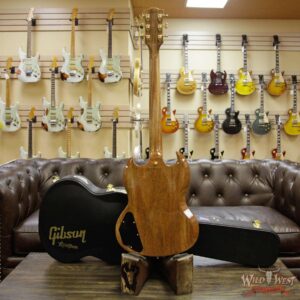 2018 Gibson Custom Shop SG Custom Mahogany Body & Neck Walnut (Natural) - Image 14