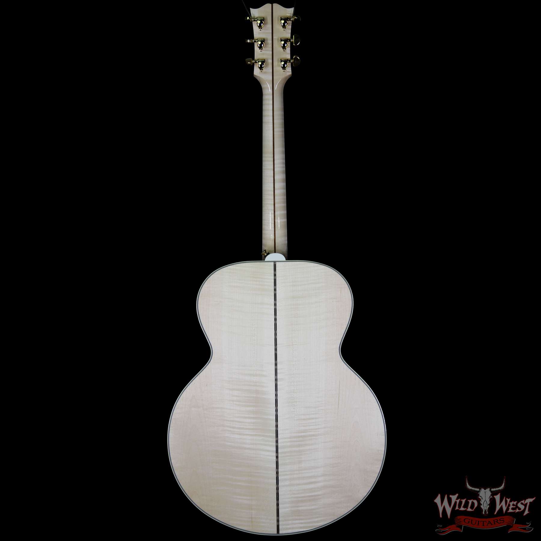 gibson-sj200-antiquenatural-1010802-bb__wwg.jpg 2018 Gibson Montana SJ-200 Standard Flame Maple Side Back & Neck Rosewood Board Antique Natural - Image 5