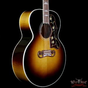 Gibson SJ-200 Standard Electric-Acoustic Guitar Vintage Sunburst - Image 4