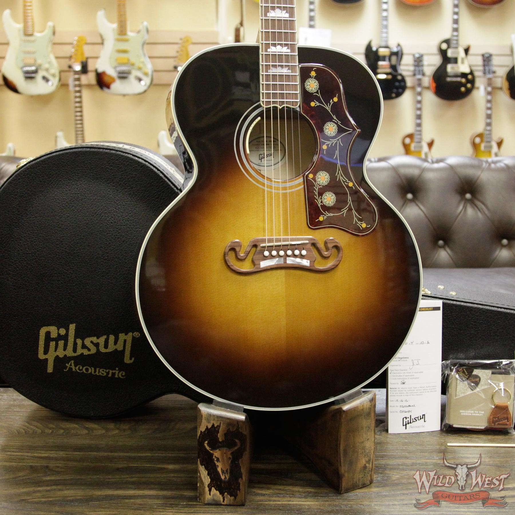 gibson-sj200-std-13426084-d2__wwg.jpg Gibson SJ-200 Standard Electric-Acoustic Guitar Vintage Sunburst - Image 11