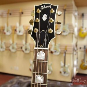 Gibson SJ-200 Standard Electric-Acoustic Guitar Vintage Sunburst - Image 6