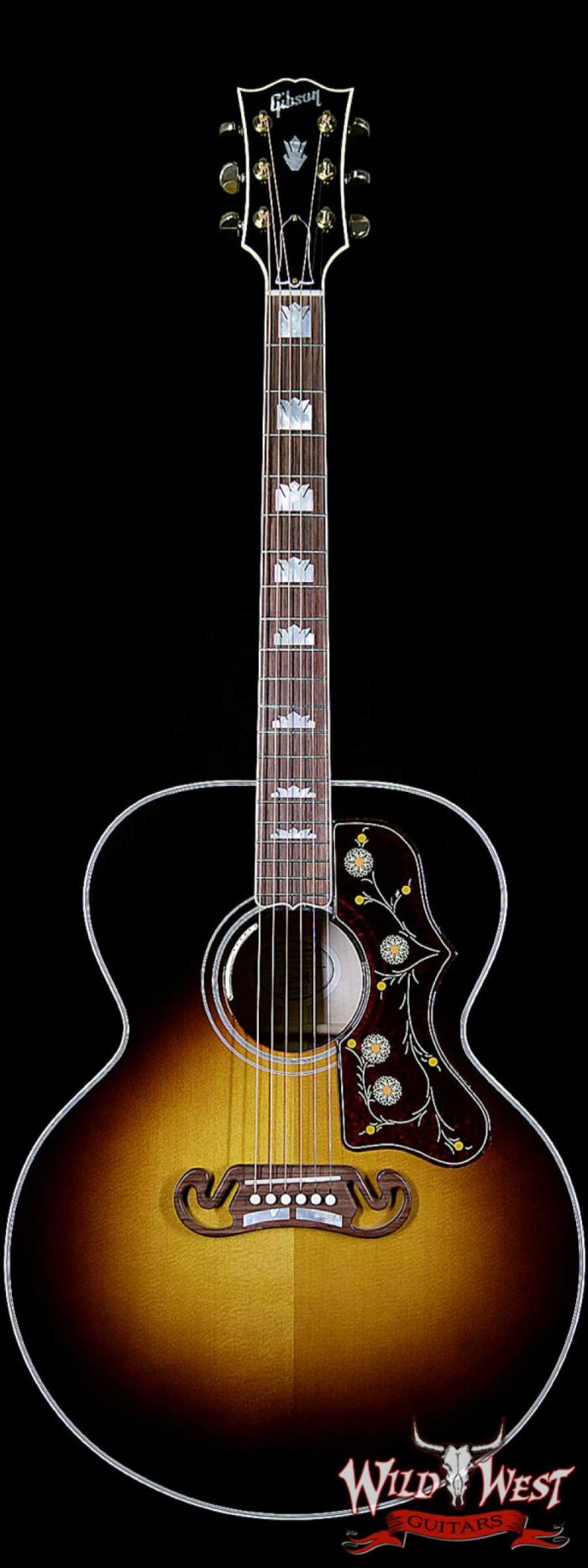 Gibson SJ-200 Standard Electric-Acoustic Guitar Vintage Sunburst - Image 1