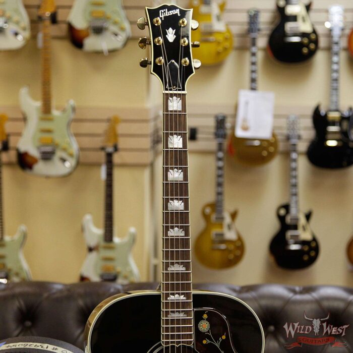 Gibson SJ-200 Standard Electric-Acoustic Guitar Vintage Sunburst - Image 7