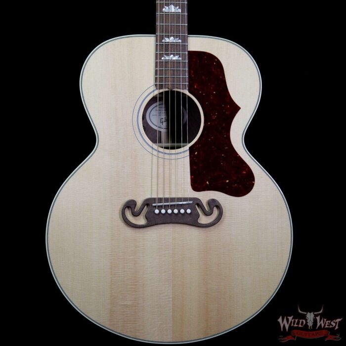 Gibson Montana SJ-200 Studio Walnut Natural Electric-Acoustic Guitar LR Baggs - Image 3