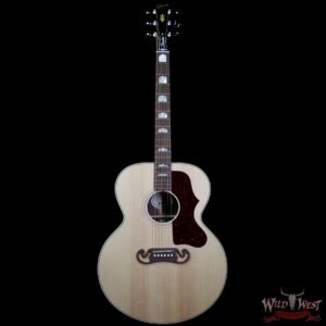 Gibson Montana SJ-200 Studio Walnut Natural Electric-Acoustic Guitar LR Baggs - Image 4