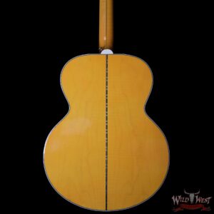 Gibson Custom Shop 2018 SJ-200 Flame Maple Side Back & Neck Rosewood Fingerboard Translucent Orange - Image 7