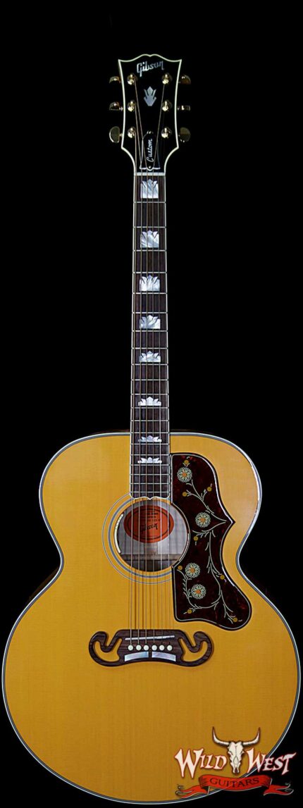 Gibson Custom Shop 2018 SJ-200 Flame Maple Side Back & Neck Rosewood Fingerboard Translucent Orange