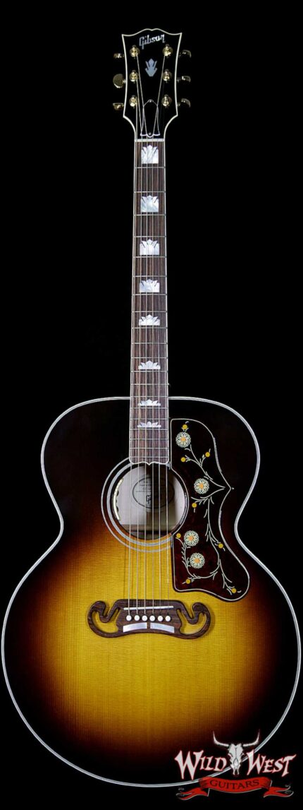 Gibson Montana 2018 SJ-200 Standard Sitka Spruce Top Flame Maple Body and Neck Vintage Sunburst