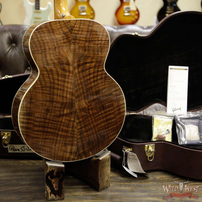Gibson Montana SJ-200 Studio Walnut Burst Electric-Acoustic Guitar - Image 9