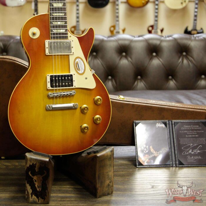 Gibson Custom Shop Slash 1958 Les Paul First Standard #8 3096 Replica # 85 of 150 LTD VOS 8.70 Lbs - Image 7