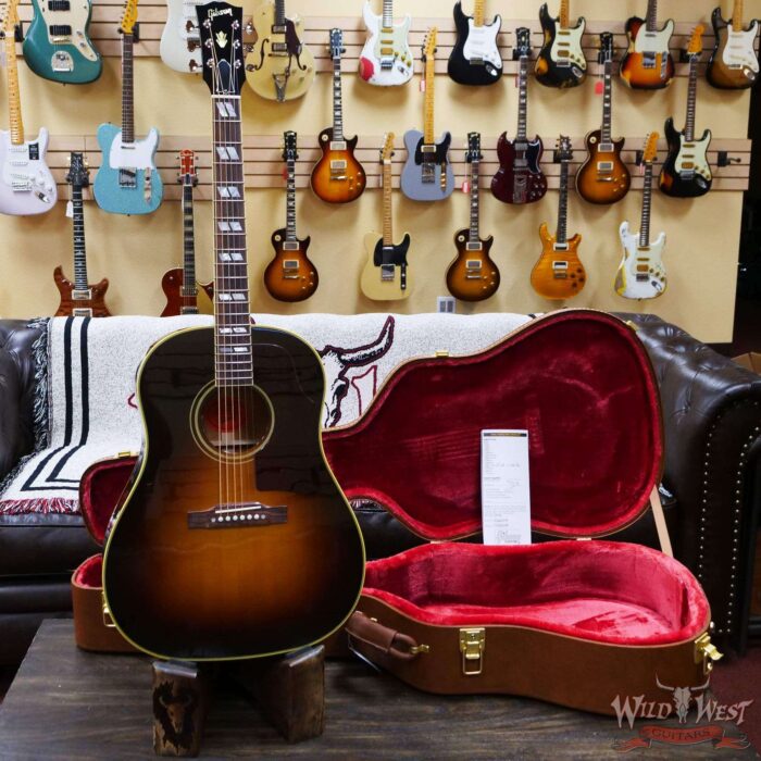 Gibson Southern Jumbo Original Vintage Sunburst with LR Baggs VTC Pickup Electric-Acoustic Guitar - Image 5