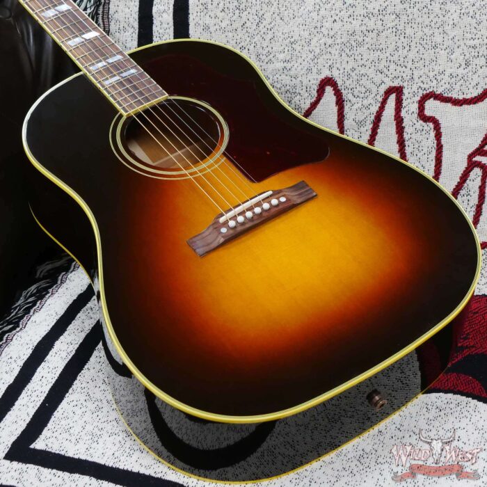 Gibson Southern Jumbo Original Vintage Sunburst with LR Baggs VTC Pickup Electric-Acoustic Guitar - Image 7