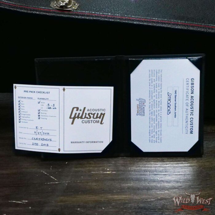 Gibson Custom Shop 1942 Banner J-45 Vintage Sunburst - Image 11