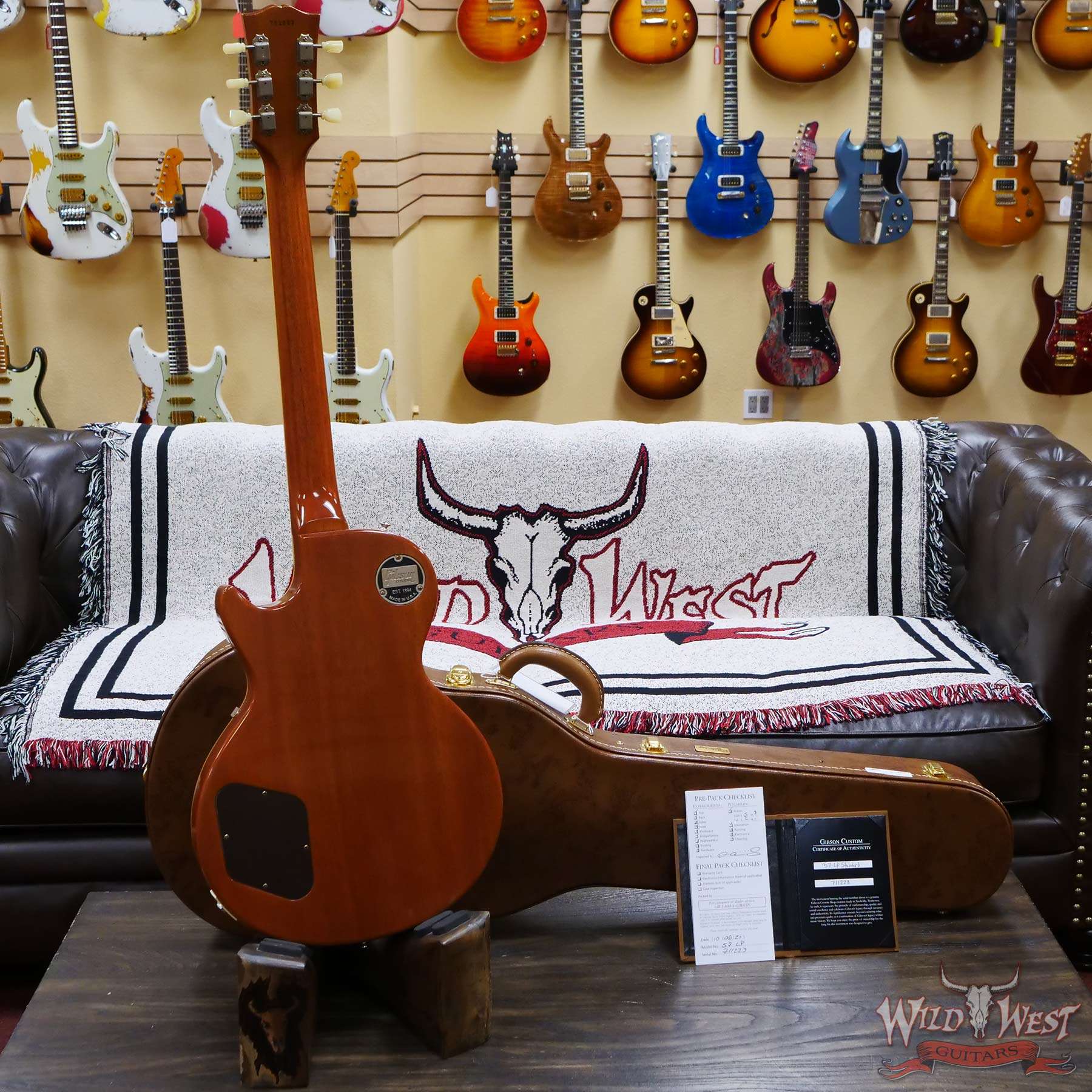 gibsoncs-1957lespaul-711223-d4__wwg.jpg Gibson Custom Shop 1957 Les Paul Goldtop Reissue VOS Double Gold - Image 9