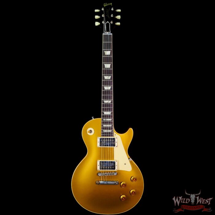 Gibson Custom Shop 1957 Les Paul Goldtop Reissue VOS Double Gold - Image 3