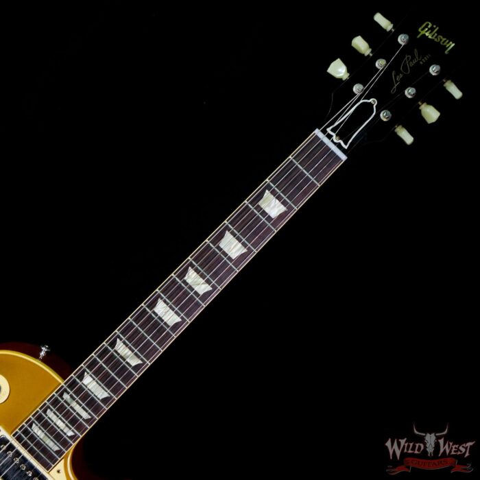 Gibson Custom Shop 1957 Les Paul Goldtop Reissue VOS Double Gold - Image 4