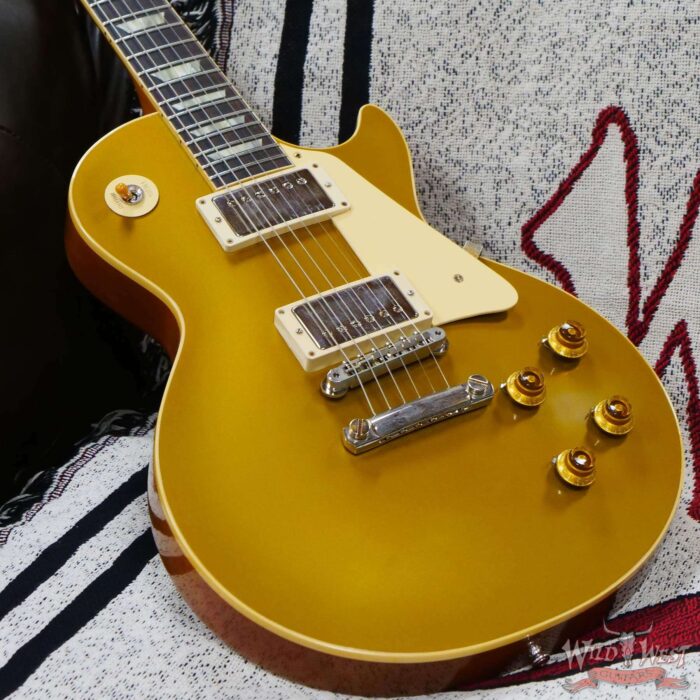 Gibson Custom Shop 1957 Les Paul Goldtop Reissue VOS Double Gold - Image 8