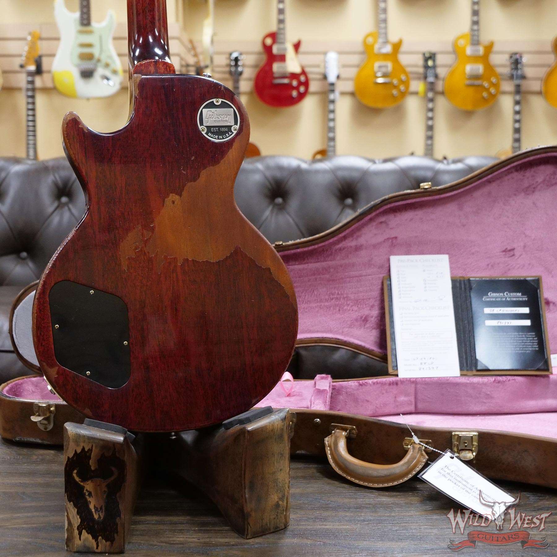 gibsoncs-1958lp-ha-firststandard-891397-d4__wwg.jpg Gibson Custom Shop M2M Hand Selected 1958 Les Paul Standard ‘58 Reissue R8 Heavy Aged Cherry Sunburst (First Standard Color) 8.20 LBS - Image 11