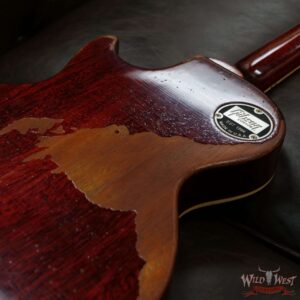 Gibson Custom Shop M2M Hand Selected 1958 Les Paul Standard ‘58 Reissue R8 Heavy Aged Cherry Sunburst (First Standard Color) 8.20 LBS - Image 12
