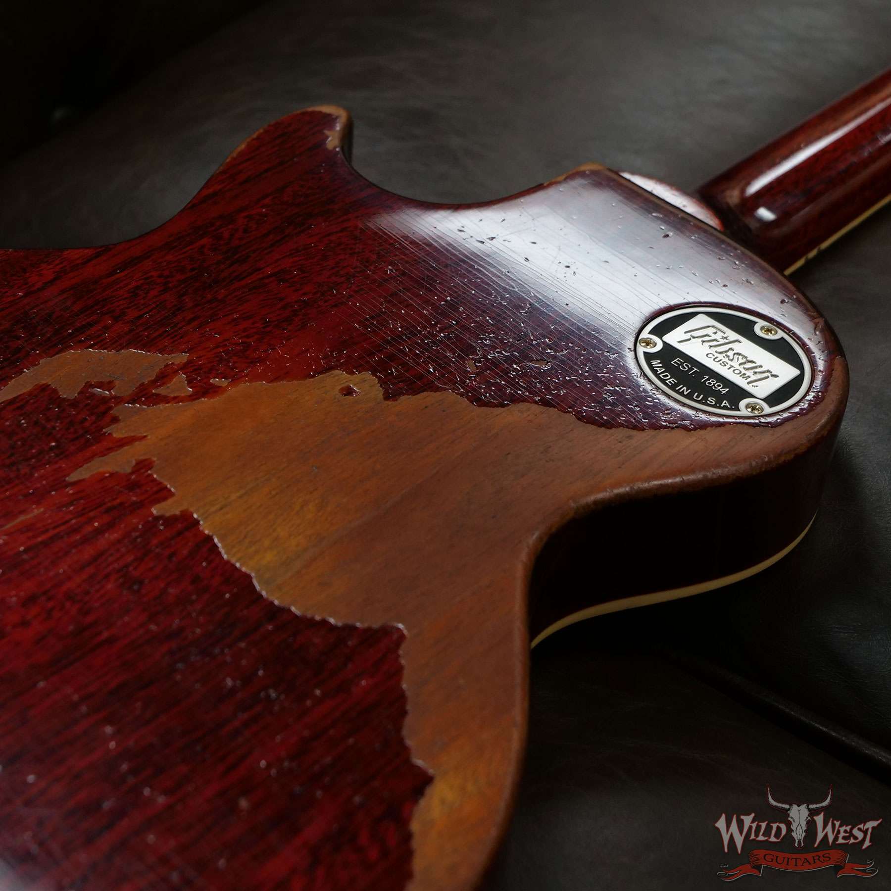 gibsoncs-1958lp-ha-firststandard-891397-d5__wwg.jpg Gibson Custom Shop M2M Hand Selected 1958 Les Paul Standard ‘58 Reissue R8 Heavy Aged Cherry Sunburst (First Standard Color) 8.20 LBS - Image 12