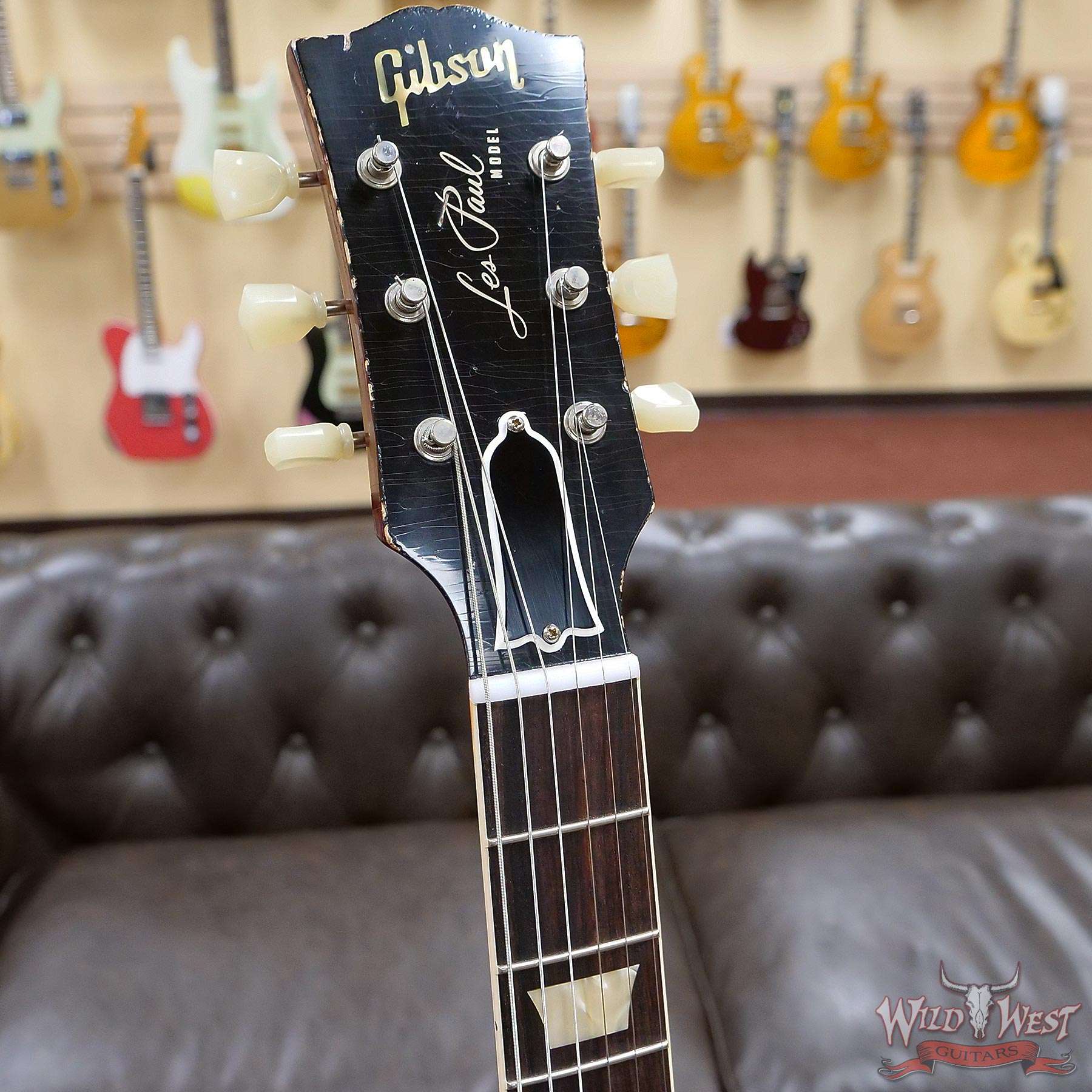 gibsoncs-1958lp-ha-firststandard-891397-hf__wwg.jpg Gibson Custom Shop M2M Hand Selected 1958 Les Paul Standard ‘58 Reissue R8 Heavy Aged Cherry Sunburst (First Standard Color) 8.20 LBS - Image 7