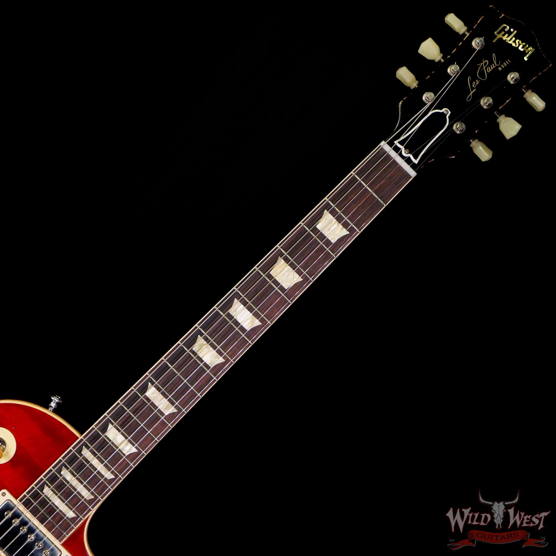 gibsoncs-1958lp-ha-firststandard-891397-nf__wwg.jpg Gibson Custom Shop M2M Hand Selected 1958 Les Paul Standard ‘58 Reissue R8 Heavy Aged Cherry Sunburst (First Standard Color) 8.20 LBS - Image 4